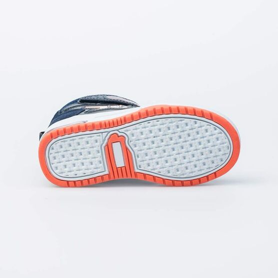 354033-31 Ботинки с LED-подсветкой для мальчики син-ора фото №2