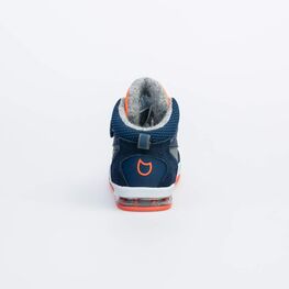 354033-31 Ботинки с LED-подсветкой для мальчики син-ора фото №4