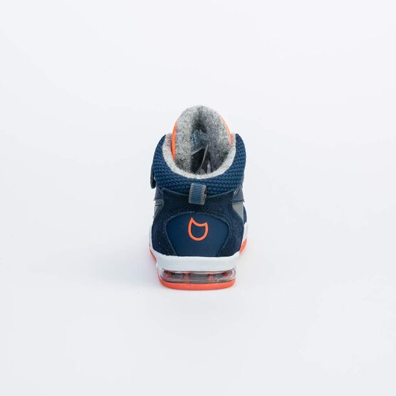 354033-31 Ботинки с LED-подсветкой для мальчики син-ора фото №4