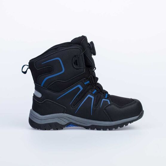 654993-41 Мембранные ботинки для мальчики чер-син фото №2