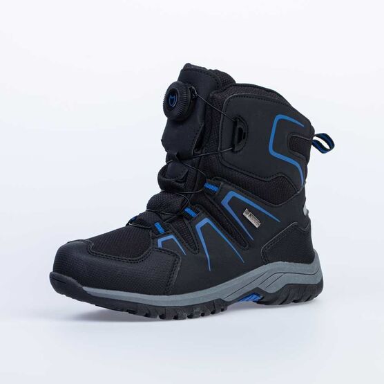654993-41 Мембранные ботинки для мальчики чер-син