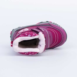 254952-44 Мембранные ботинки с LED-подсветкой для девочки фуксия фото №4