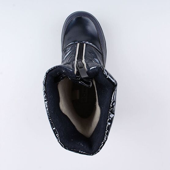 664916-48 Мембранные сапожки для девочки светло-синий фото №4