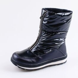 664916-48 Мембранные сапожки для девочки светло-синий