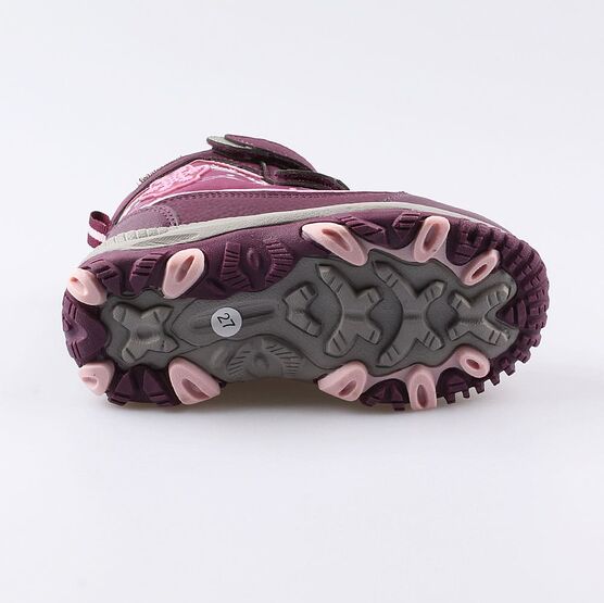 254968-43 Мембранные ботинки с LED-подсветкой для девочки фиолетовый фото №3