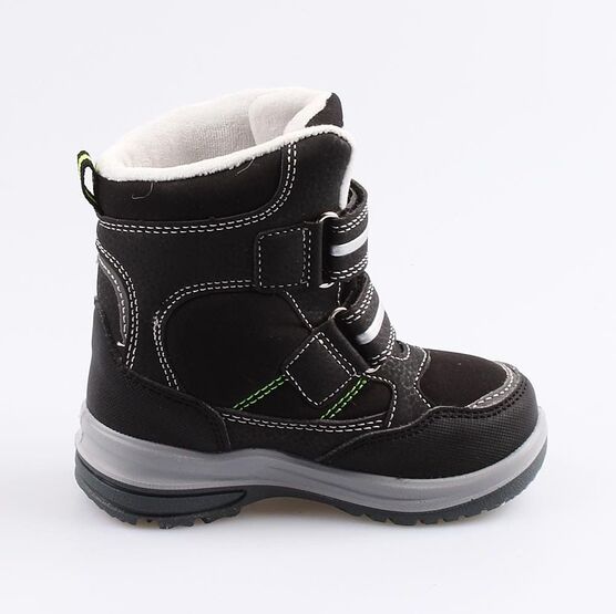 254966-42 Мембранные ботинки для мальчики чер-сал фото №2