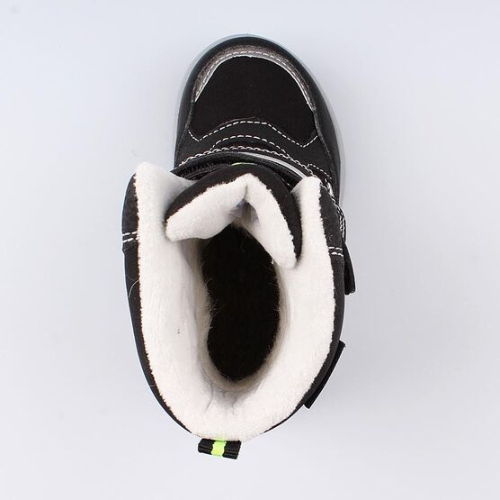 254966-42 Мембранные ботинки для мальчики чер-сал фото №4