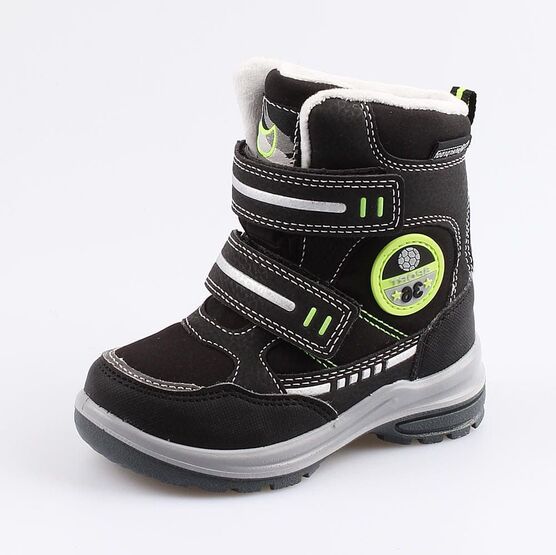 254966-42 Мембранные ботинки для мальчики чер-сал