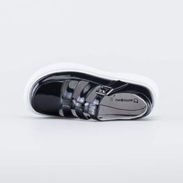 532335-24 Лакированные школьные туфли для девочки синий фото №4