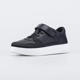 532346-12 Кожаные кроссовки для мальчика для мальчики черный