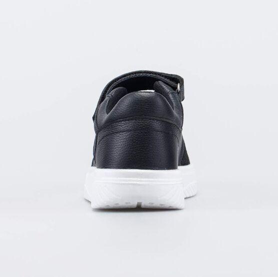 532346-12 Кожаные кроссовки для мальчика для мальчики черный фото №5