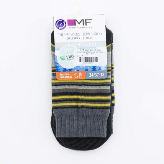 07742340-40 Махровые термоноски MF Хайтек для универсальные серый фото №3