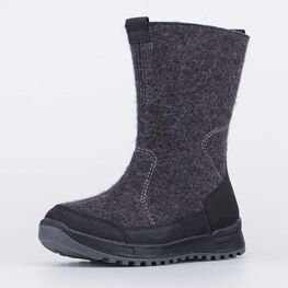 767040-44 Валенки на молнии для подростка для мальчики т.серый