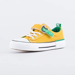 331277-11 Кеды из хлопка желтые для мальчики желтый