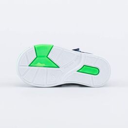 122213-21 Кожаные сандалии для мальчики син-зел фото №3