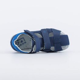 522177-21 Сандалии из натуральной кожи для мальчики синий фото №4