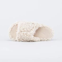 631172-11 Домашние тапочки для девочки Барашек для девочки бежевый фото №4