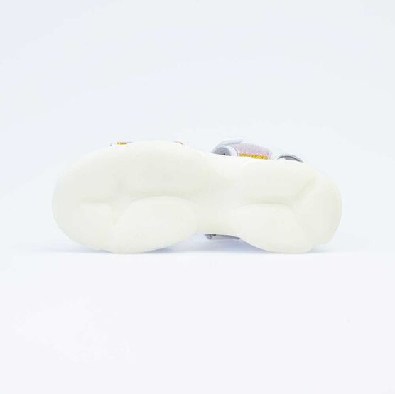 623020-21 Босоножки для девочки сер-бел фото №3