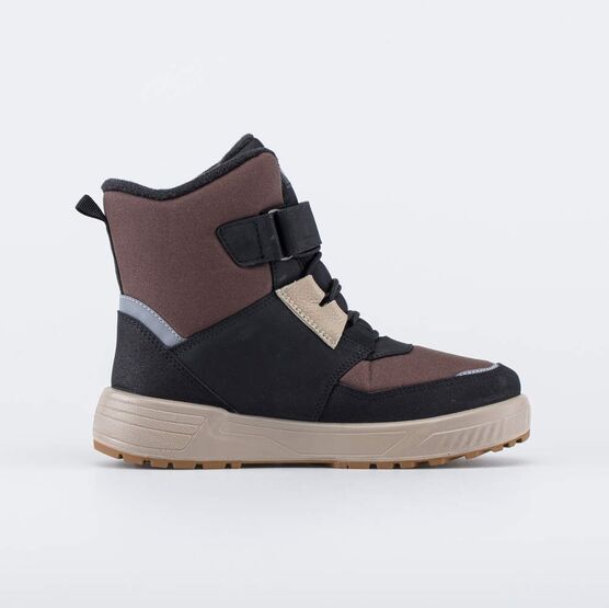 754707-41 Мембранные зимние ботинки для мальчика для мальчики коричневый + черный фото №2