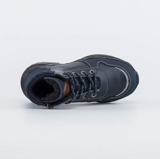552278-43 Зимние ботинки для мальчика для мальчики синий фото №4