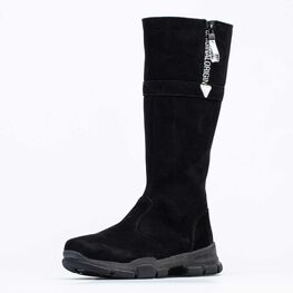 662155-41 Сапоги для девочки черный