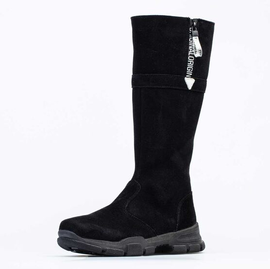 662155-41 Сапоги для девочки черный