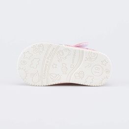 131203-11 Текстильная обувь для первых шагов Единороги для девочки розовый фото №3