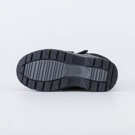 352343-42 Ботинки для мальчика из натуральной кожи для мальчики чер-жел фото №3