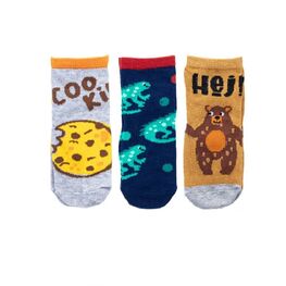 07742504-40 Носки с тормозами для мальчика в ассортименте (1 пара) для мальчики коричневый