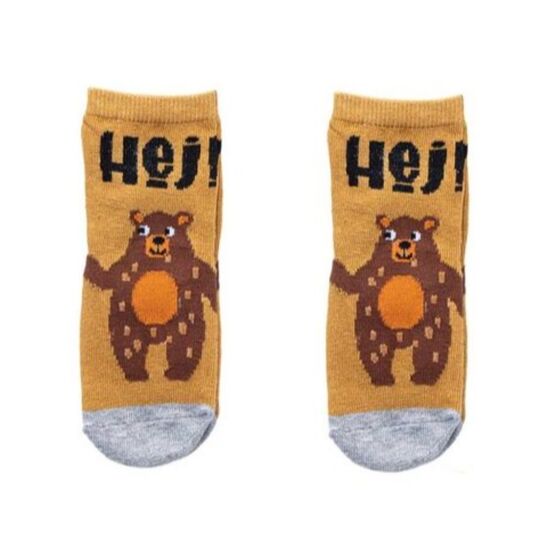 07742504-40 Носки с тормозами для мальчика в ассортименте (1 пара) для мальчики коричневый фото №6