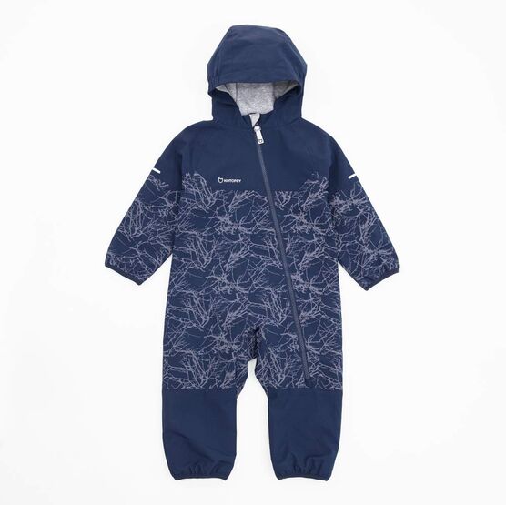 07769005-12 Детский комбинезон со светоотражающим принтом для мальчики синий