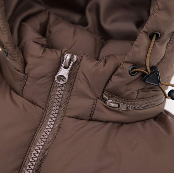 07785008-41 Коричневый дутый жилет для мальчика для мальчики коричневый фото №5