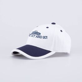 07709108-40 Кепка-бейсболка для мальчика на лето для мальчики белый,синий