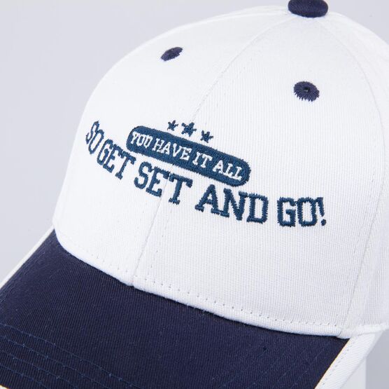 07709108-40 Кепка-бейсболка для мальчика на лето для мальчики белый,синий фото №5