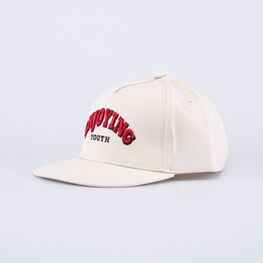 07709111-40 Кепка-бейсболка с прямым козырьком для мальчики бежевый