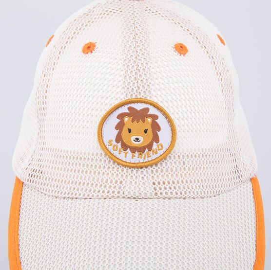 07709112-40 Кепка-бейсболка сеточкой для мальчика для мальчики бежевый,коричневый фото №5