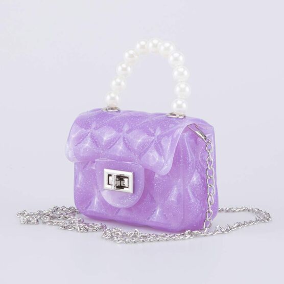 02802312-42 Мини сумка детская Жемчуг сиреневый для девочки сиреневый фото №2