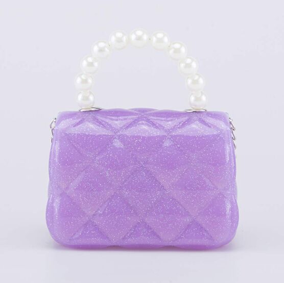 02802312-42 Мини сумка детская Жемчуг сиреневый для девочки сиреневый фото №3