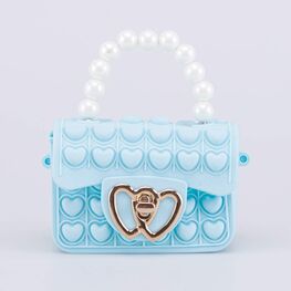 02802330-41 Мини сумка Поп-ит детская Жемчуг голубой для девочки голубой