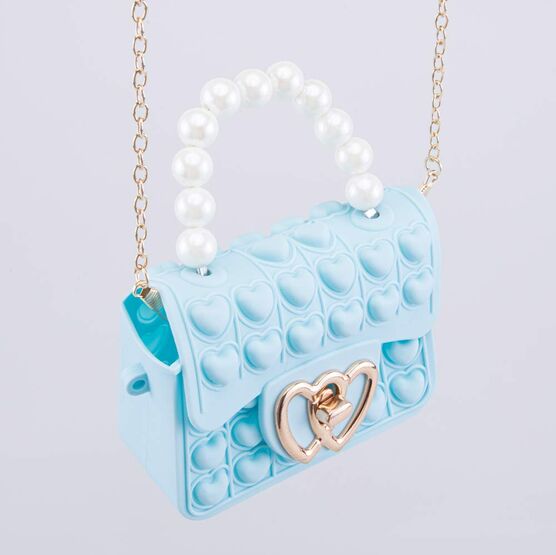 02802330-41 Мини сумка Поп-ит детская Жемчуг голубой для девочки голубой фото №5