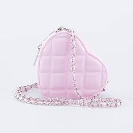 02802367-40 Сумка кросс-боди детская Сердце розовый для девочки розовый фото №3