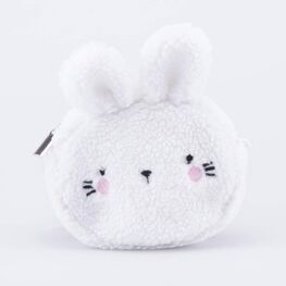 02802368-40 Сумка детская Пушистый зайка белый для девочки белый