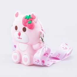 02802370-40 Силиконовая сумка-игрушка детская розовый для девочки розовый фото №2