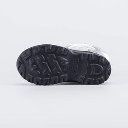 264038-42 Сноубутсы с защитой от снега Три кота для девочки серый + черный фото №3