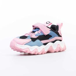 644340-71 Кроссовки для девочки роз-чер-гол