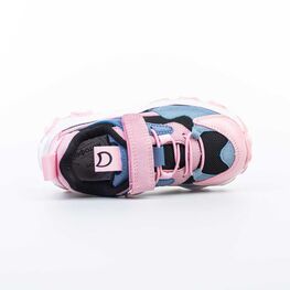 644340-71 Кроссовки для девочки роз-чер-гол фото №4