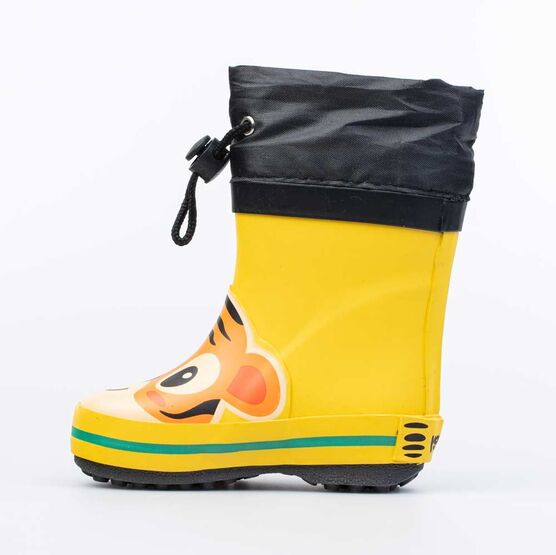 166128-11 Резиновые сапоги Тигренок для мальчики желтый фото №2