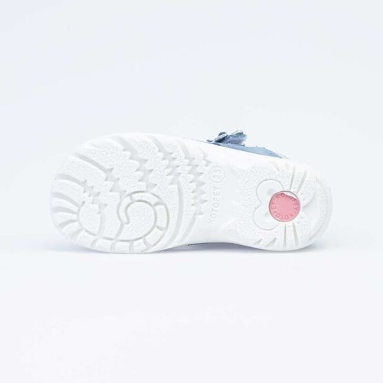 322049-28 Босоножки для девочки голубой фото №3