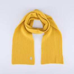 07712102-20 Шарф из шерсти мериноса детский горчичный для мальчики горчичный