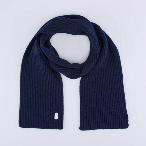 07712109-20 Шарф из шерсти мериноса детский темно-синий для мальчики т.син
